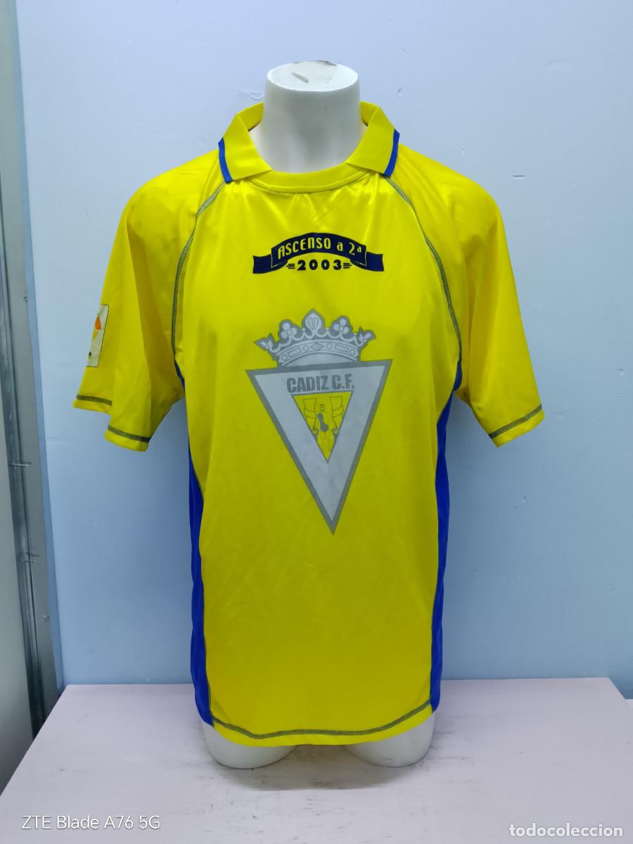 Sammelleidenschaft Sport: Cadiz cf camiseta futbol conmemorativa football shirt xl 63cts
