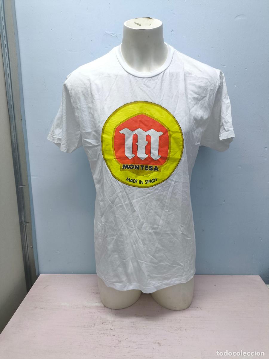 Sammelleidenschaft Sport: Montesa motor racing camiseta vintage oldskol shirt L 58cts moto