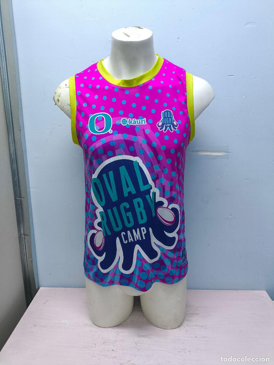 Coleccionismo deportivo: Oval Rugby Camp lgtbi valencia camiseta s 52cts shirt