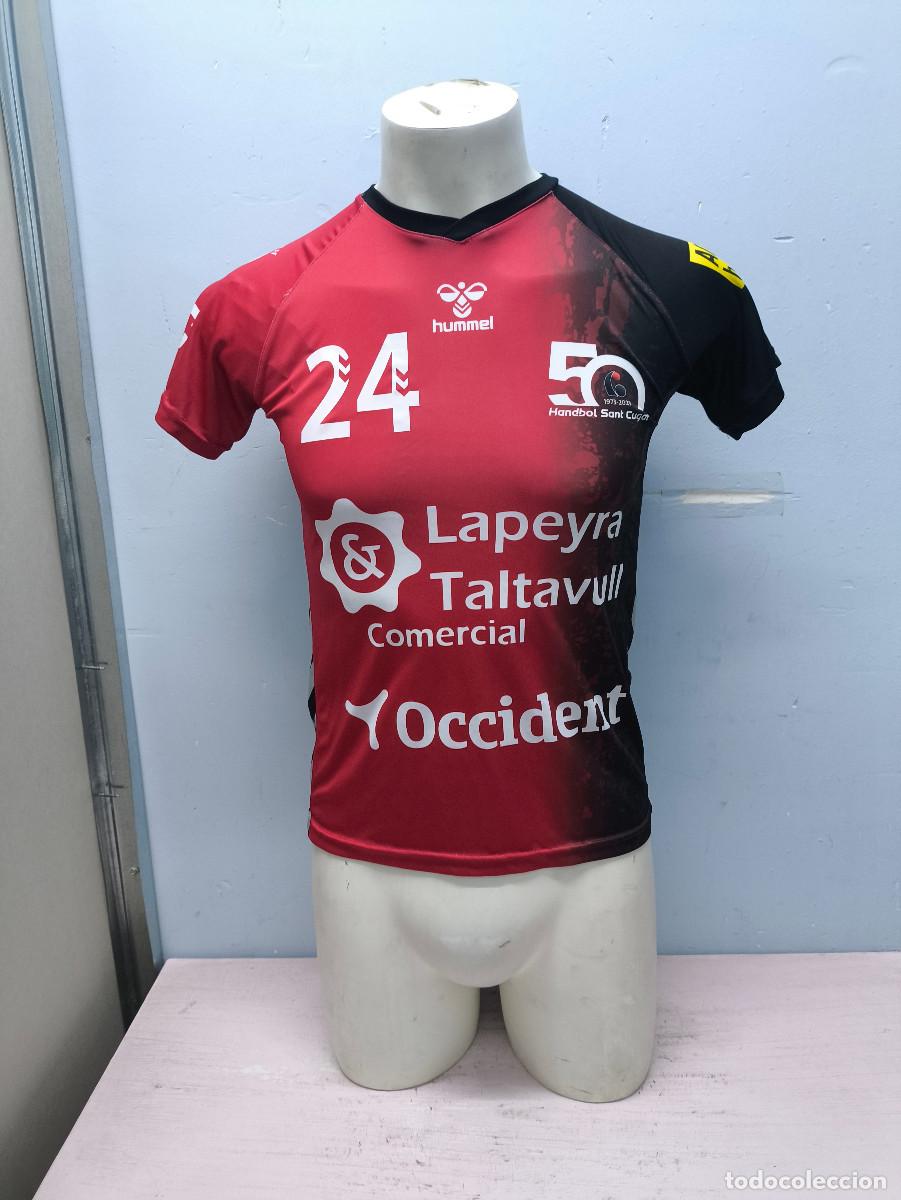 Coleccionismo deportivo: Handbol Sant Cugat barcelona catalunya camiseta shirt balonmano S 48ts Girl femenino