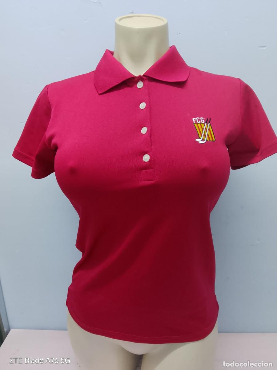 Sports collectibles: Catalunya Golf federacion polo chica mujer girl jersey top polo talla 36 46cts