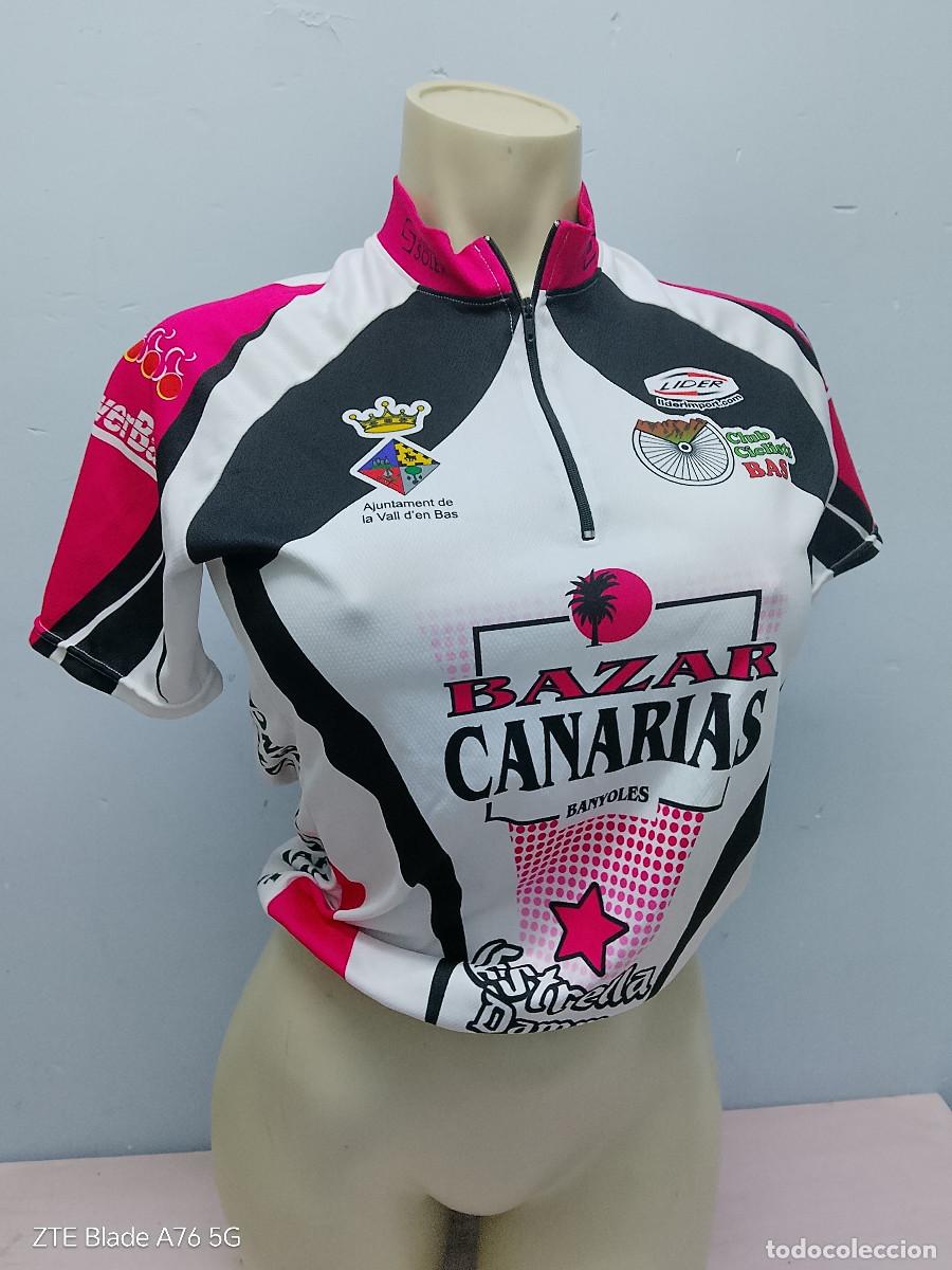 Sports collectibles: Maillot ciclismo la Vall den Bas Catalunya mountain cycling jersey ciclista M 51cts