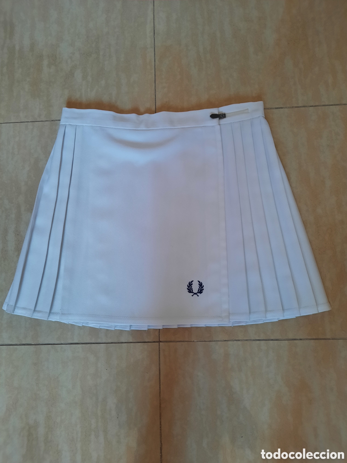 Sports collectibles: Falda de tenis cl&aacute;sica Fred Perry, a&ntilde;os 70