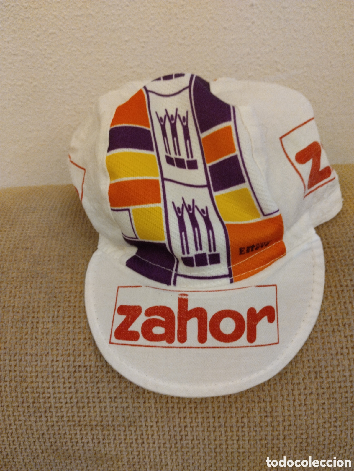 Collectionnisme sportif: Gorra ciclismo antigua ZAHOR
