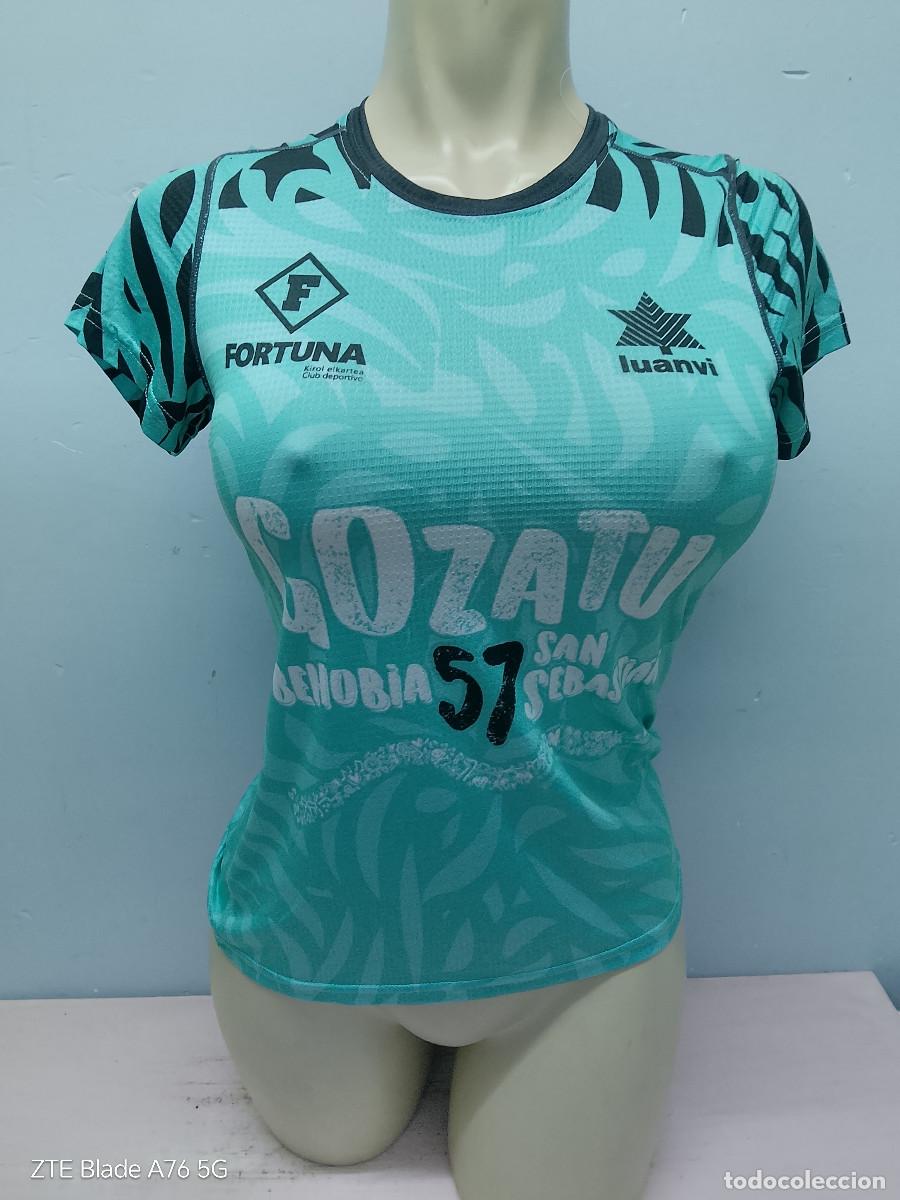 Coleccionismo deportivo: Behobia San sebastian running atletismo camiseta shirt S 46cts athletics gir chica mujer