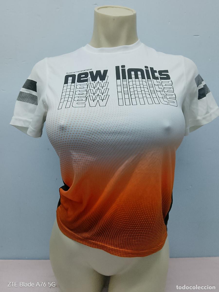 Coleccionismo deportivo: New Limits fitness deportiva camiseta chica mujer body combat girl S 43cts