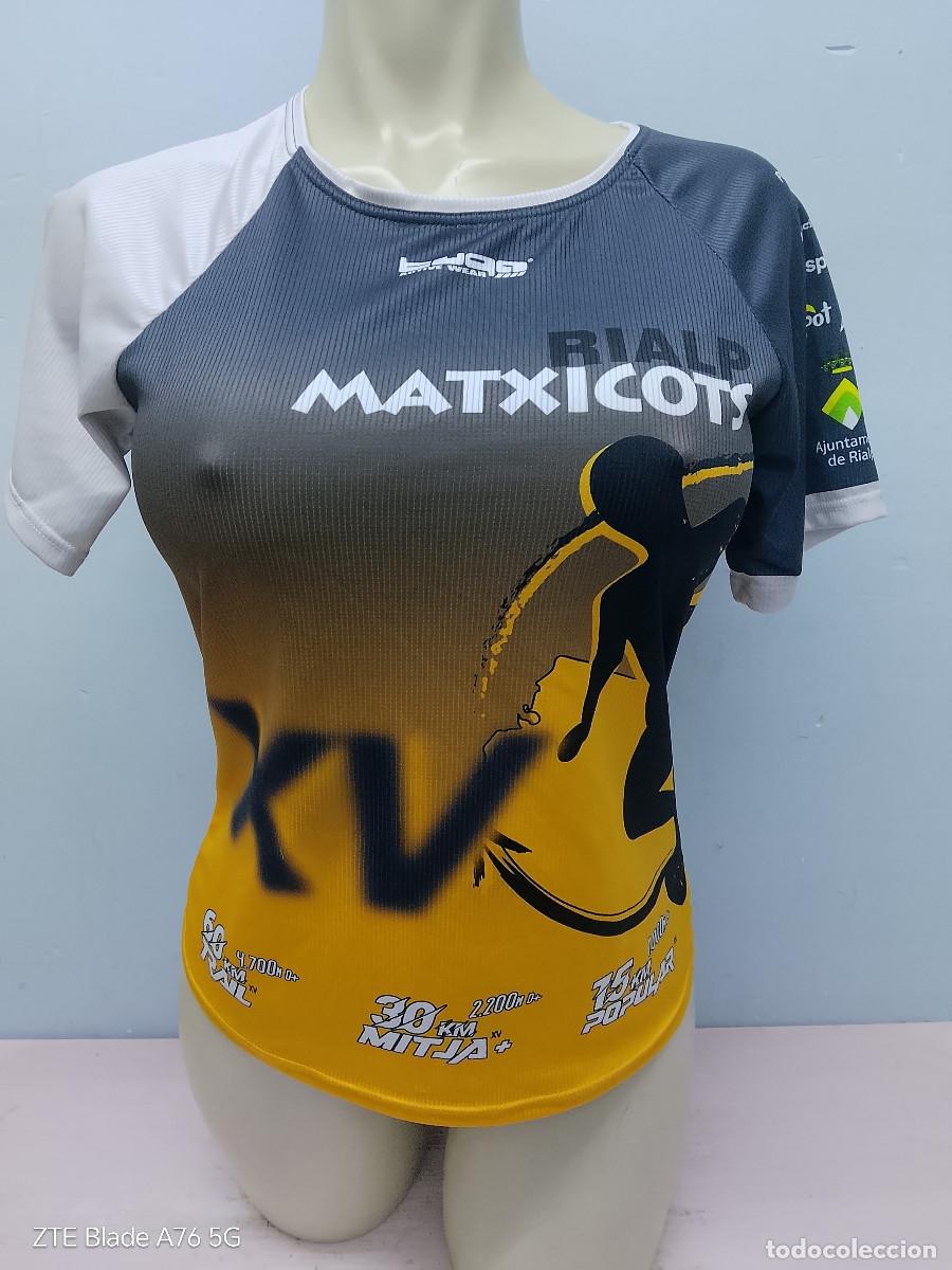 Coleccionismo deportivo: Rialp Matxicots catalunya mountain running shirt top girl woman chica camiseta atletismo M 48cts