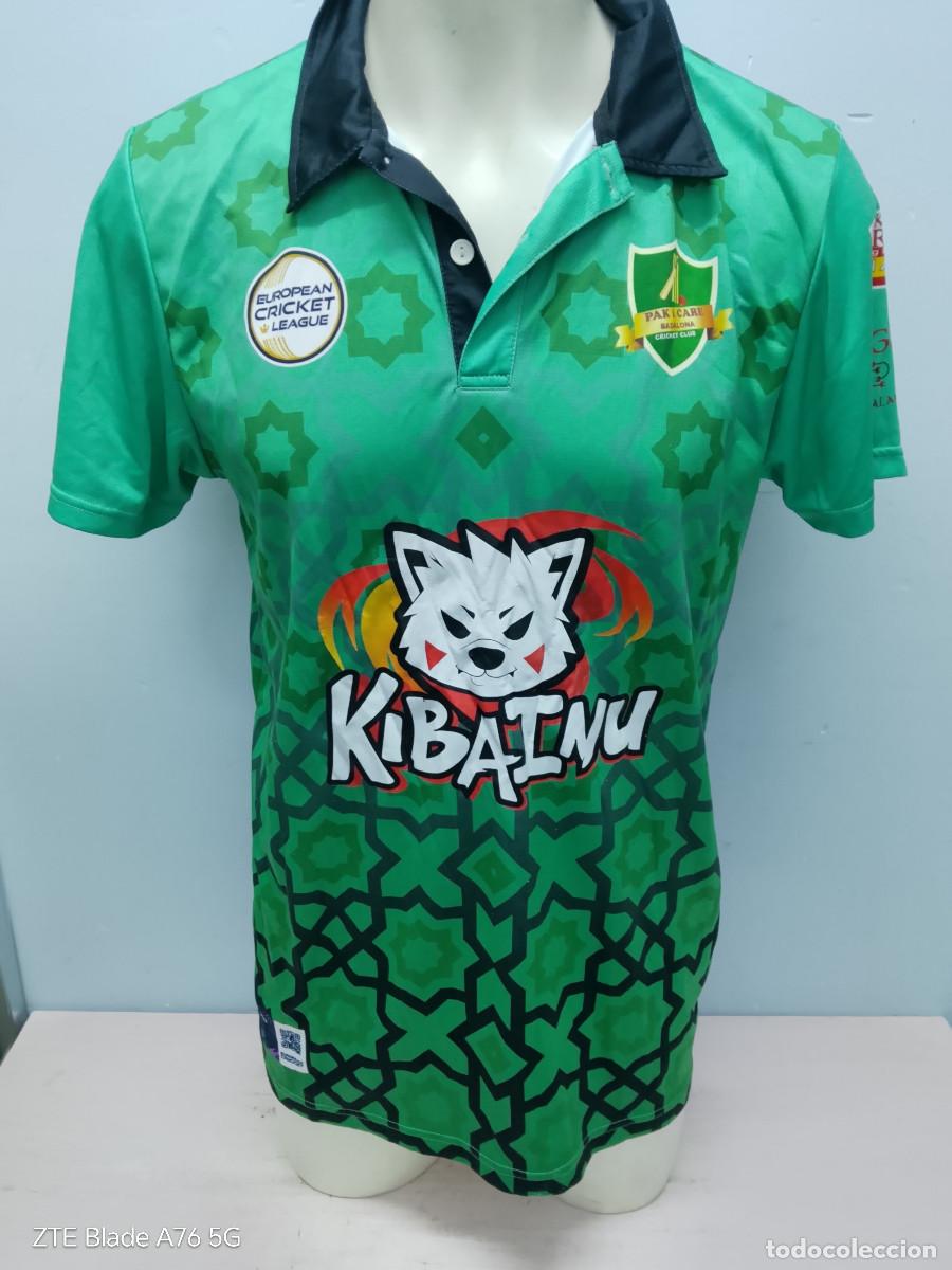 Coleccionismo deportivo: Pak i Care badalona cricket club pakistan camiseta shirt match worn M 58cts