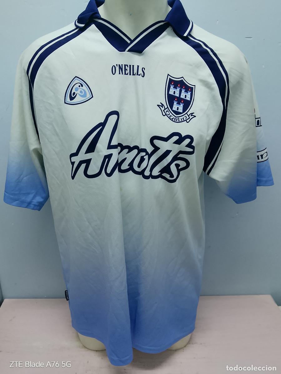 Coleccionismo deportivo: Dublin GAA Gaeilge Ireland Irlanda futbol gaelico football gaelic shirt camiseta xxl 65cts