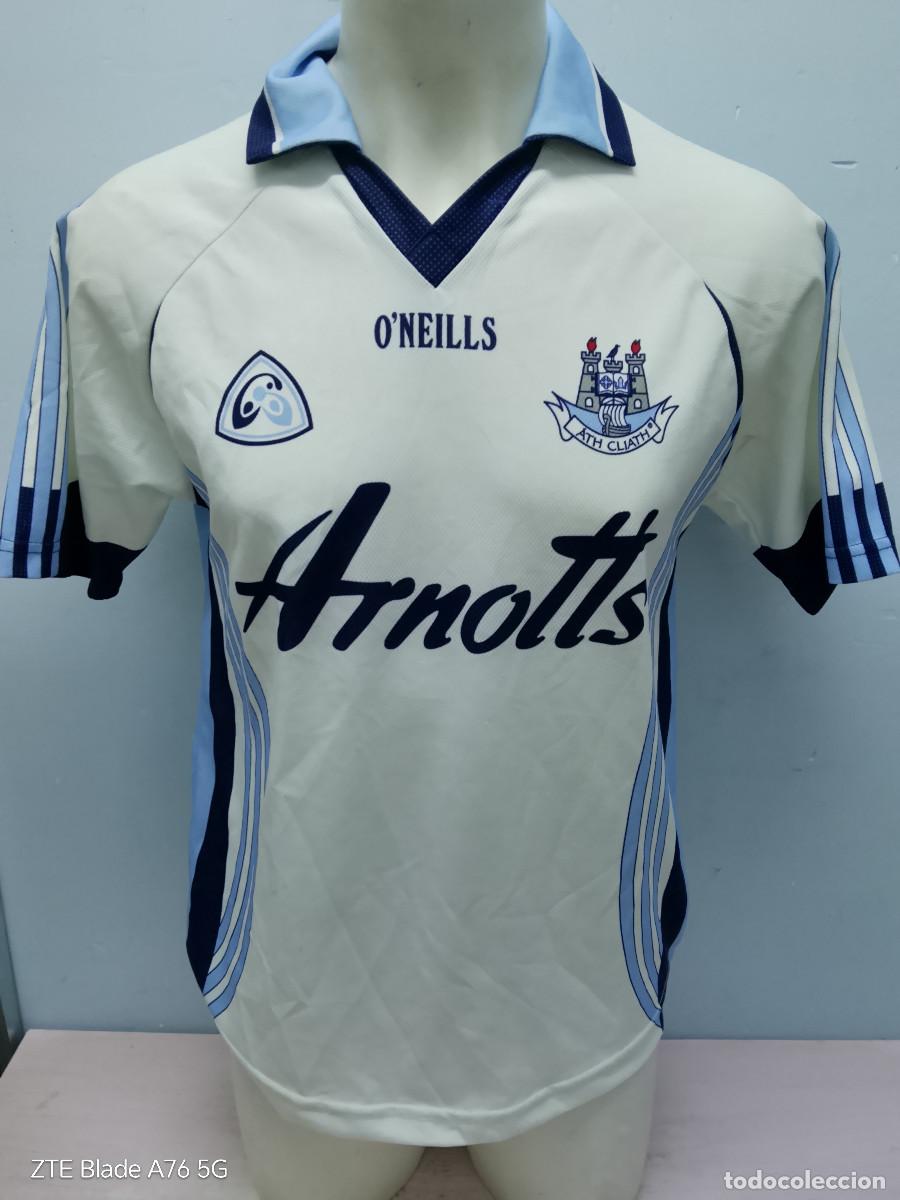 Coleccionismo deportivo: Dublin GAA Gaeilge Ireland Irlanda futbol gaelico football gaelic shirt camiseta s 55cts