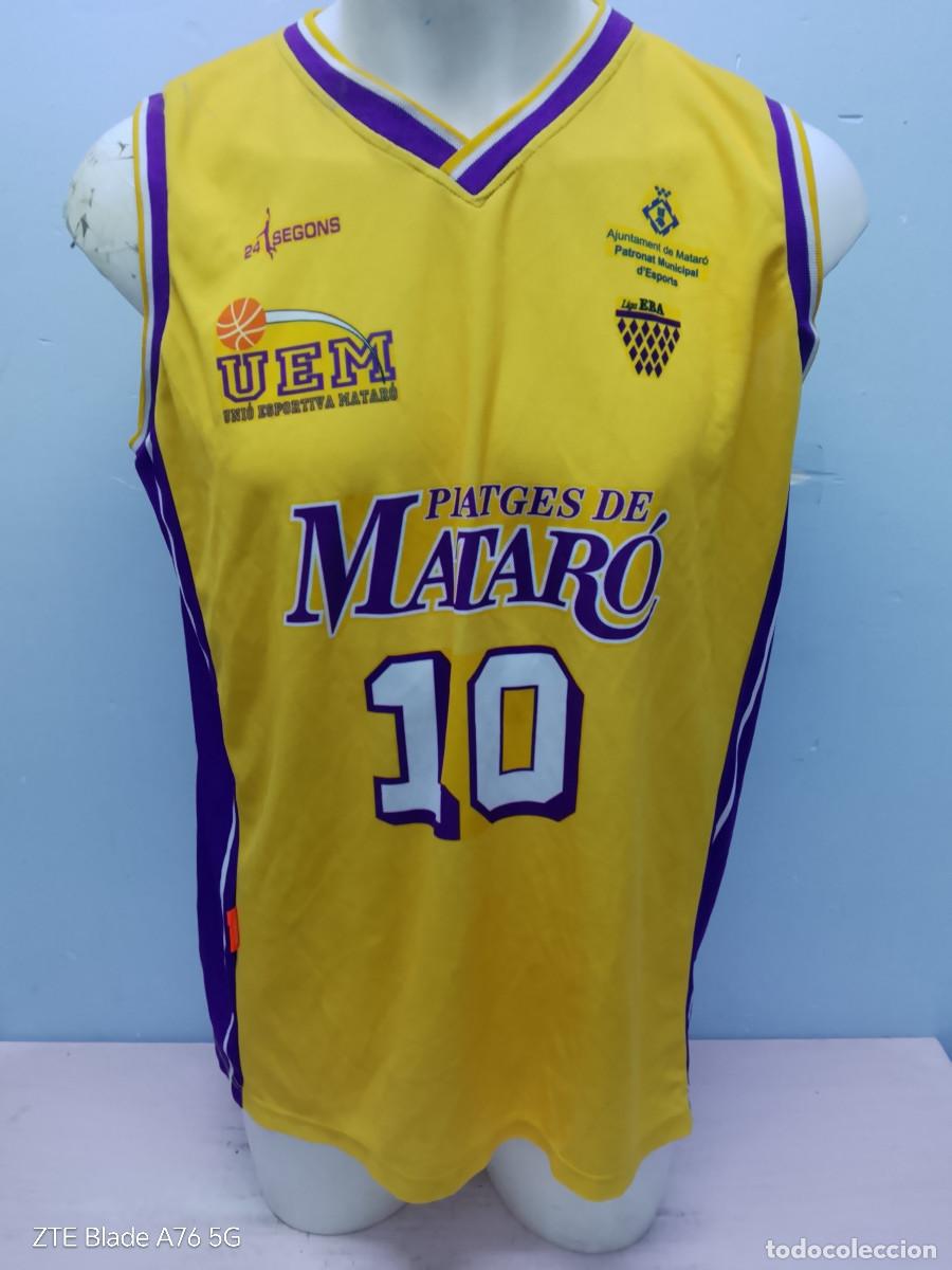Coleccionismo deportivo: UE Mataro Lakers Tribute Type camiseta basketball shirt catalunya M 58cts