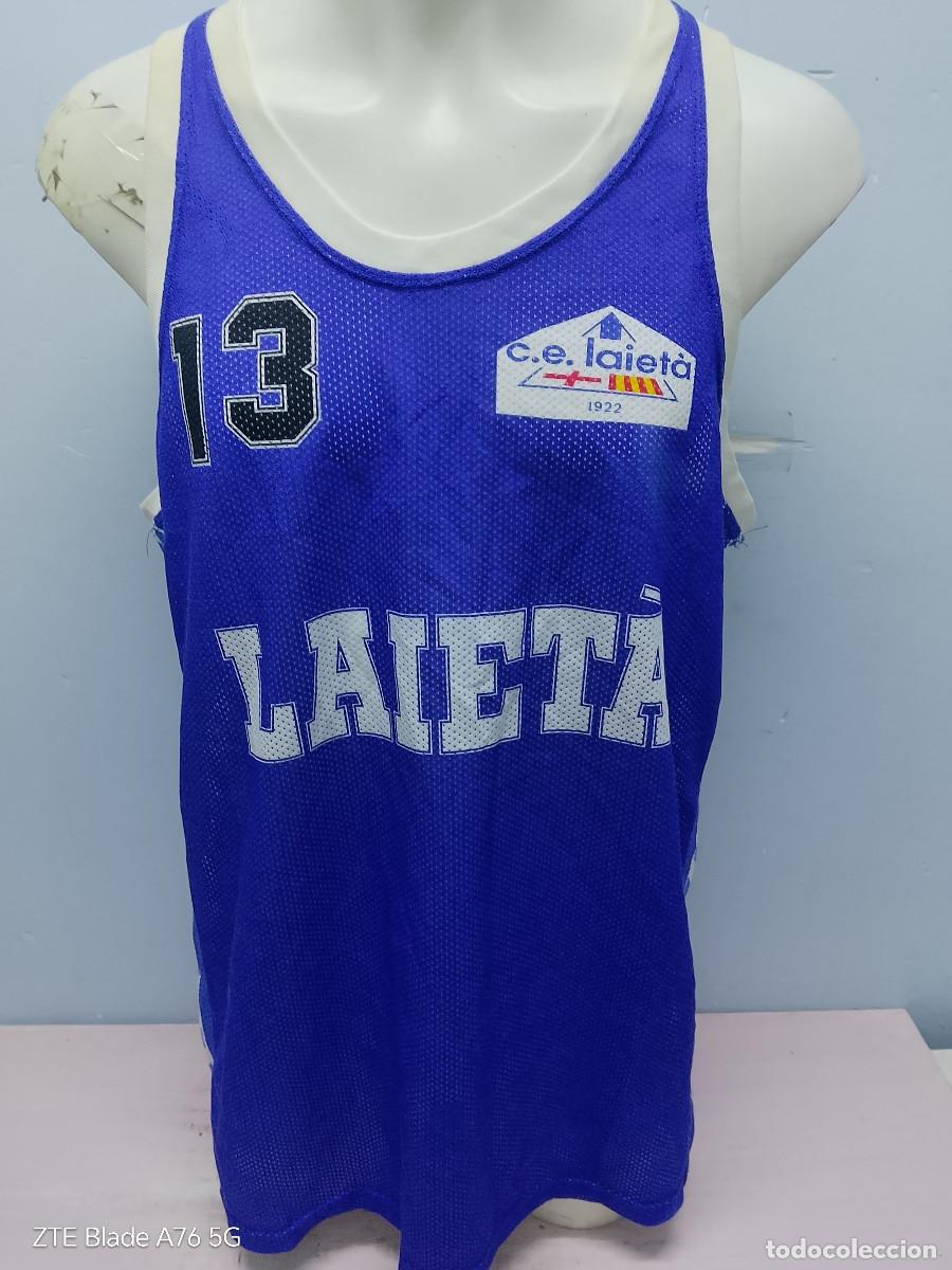 Coleccionismo deportivo: CE Laieta Laietano 1990 camiseta basket basquet catalunya xl 60cts