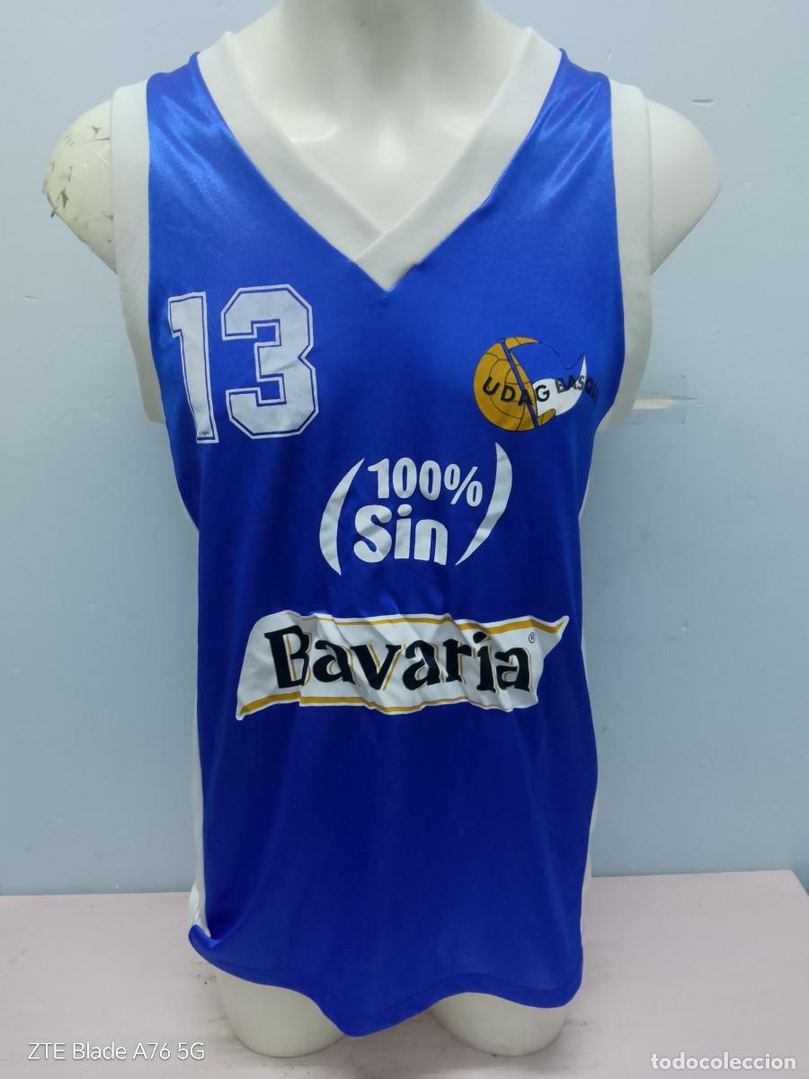 Coleccionismo deportivo: Uni&oacute;n Deportiva Atl&eacute;tico Gramenet basket basquet catalunya camiseta shirt basquetbol L 52c ts