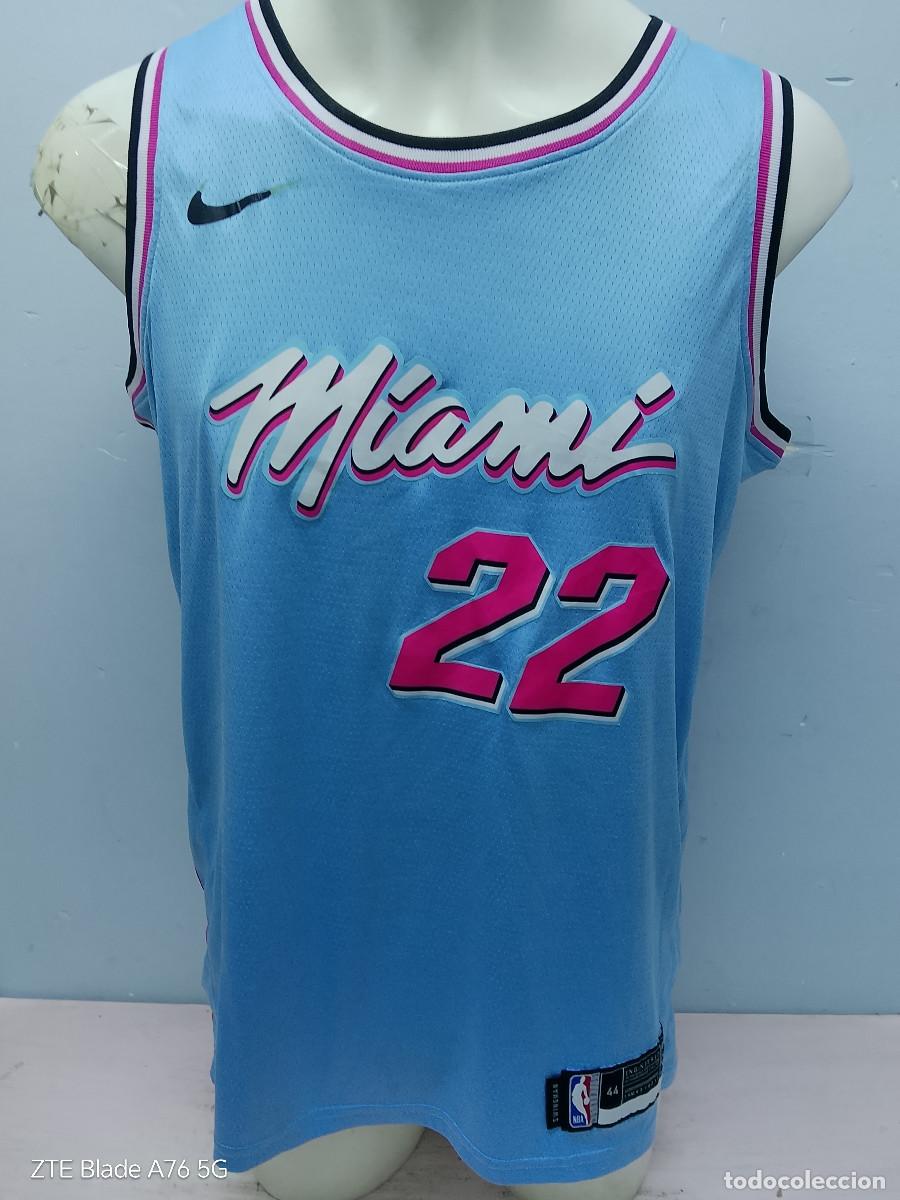 Coleccionismo deportivo: Miami Heat NBA basketball basket basquet shirt camiseta 57 M