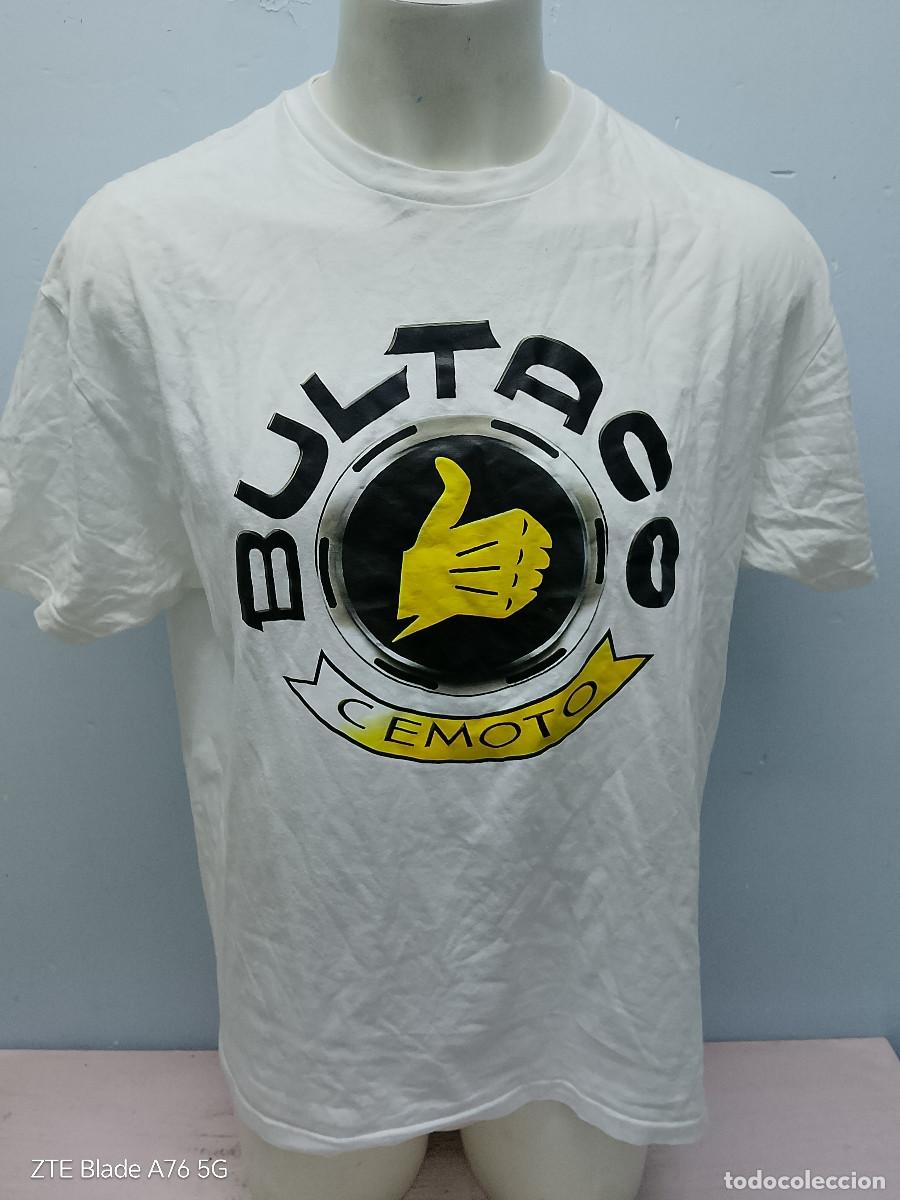 Coleccionismo deportivo: Bultaco racing team camiseta motor escuderia xxl 63cts shirt moto