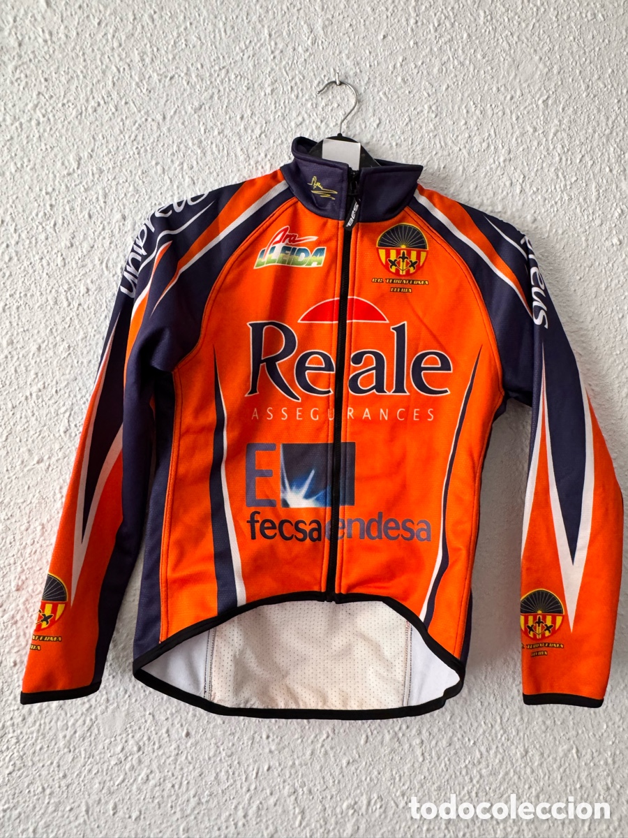 Collezionismo sportivo: Antigua Camiseta deportiva de ciclismo vintage C.CTERRAFERMA LLEIDA TALLA -XS- Ara Lleida B.E.S.T.