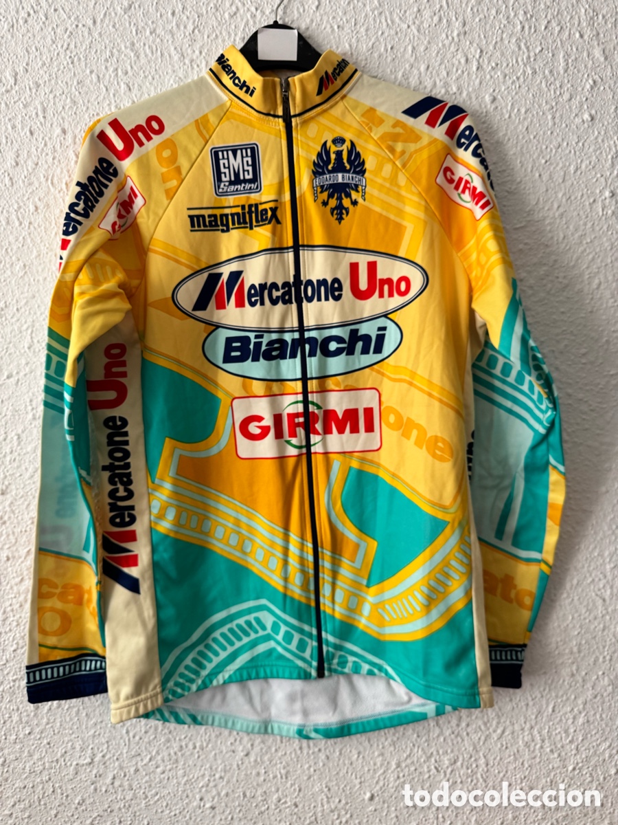 Collezionismo sportivo: Antigua Chaqueta deportiva de ciclismo vintage Made in ITALY, SMS Santini TALLA -XXL-