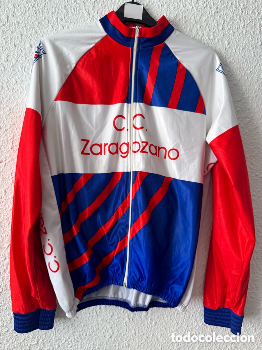 Collezionismo sportivo: Antigua Chaqueta deportiva vintage C.C Zaragozano TALLA -6- Texbapen