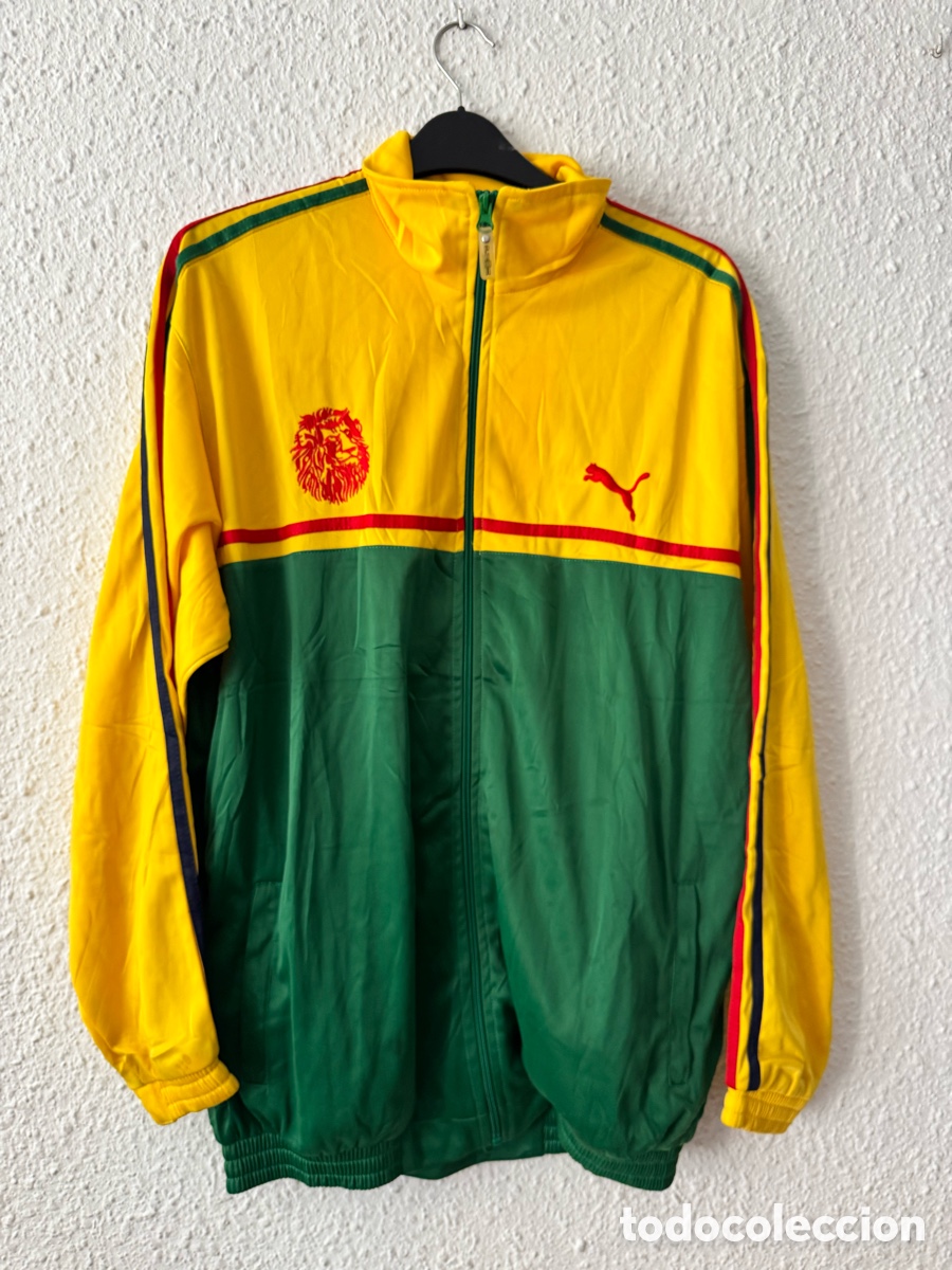 Collezionismo sportivo: Antigua Chaqueta deportiva vintage CAMEROUN TALLA -L- Puma