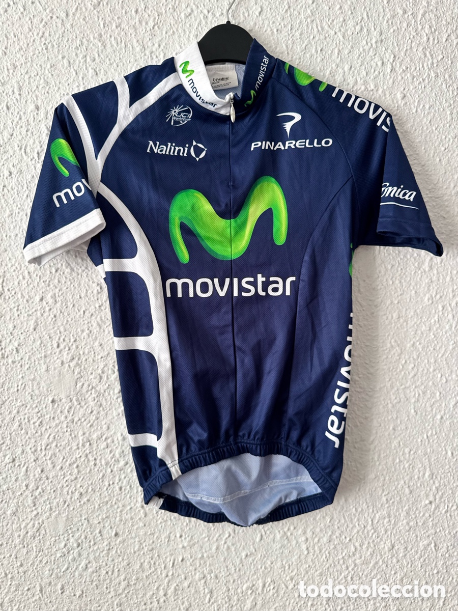 Collezionismo sportivo: Antigua Camiseta deportiva de ciclismo Narini Pinarello TALLA -1- Movistar