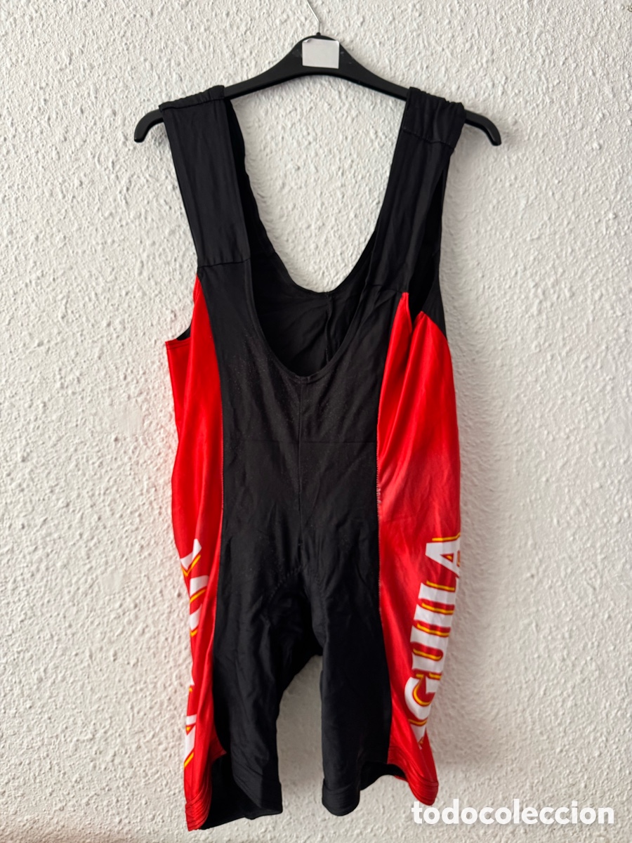 Collezionismo sportivo: Antiguo culotte de ciclismo vintage con tirantes deportivo TALLA -M/L-
