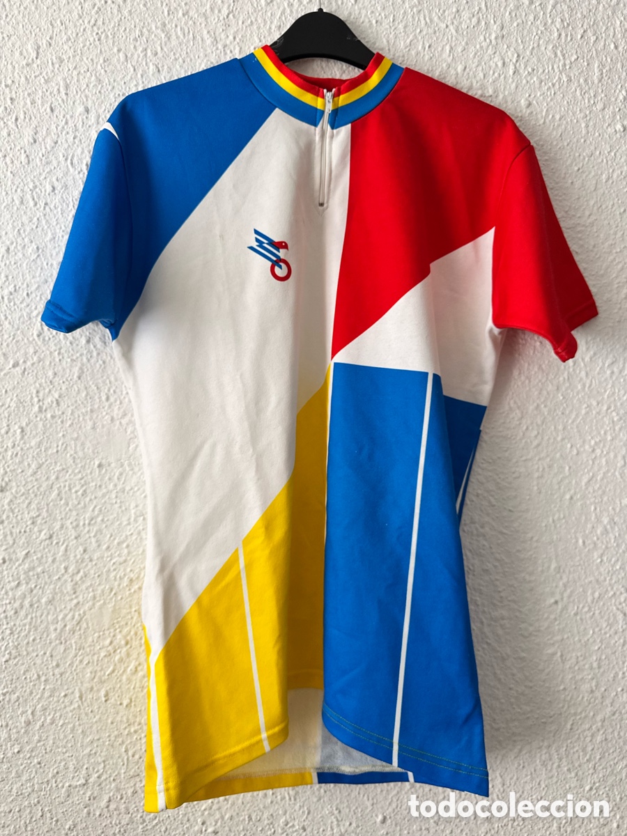 Collezionismo sportivo: Antiguo maillot de ciclismo vintage TALLA -M/L- Nalini