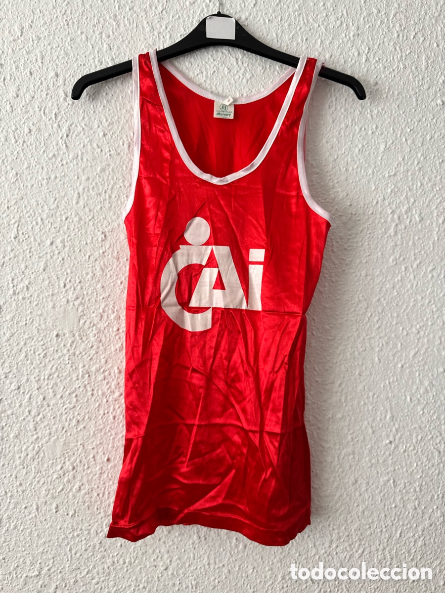 Collezionismo sportivo: Antigua camiseta vintage del CAI Zaragoza TALLA -C- CAI
