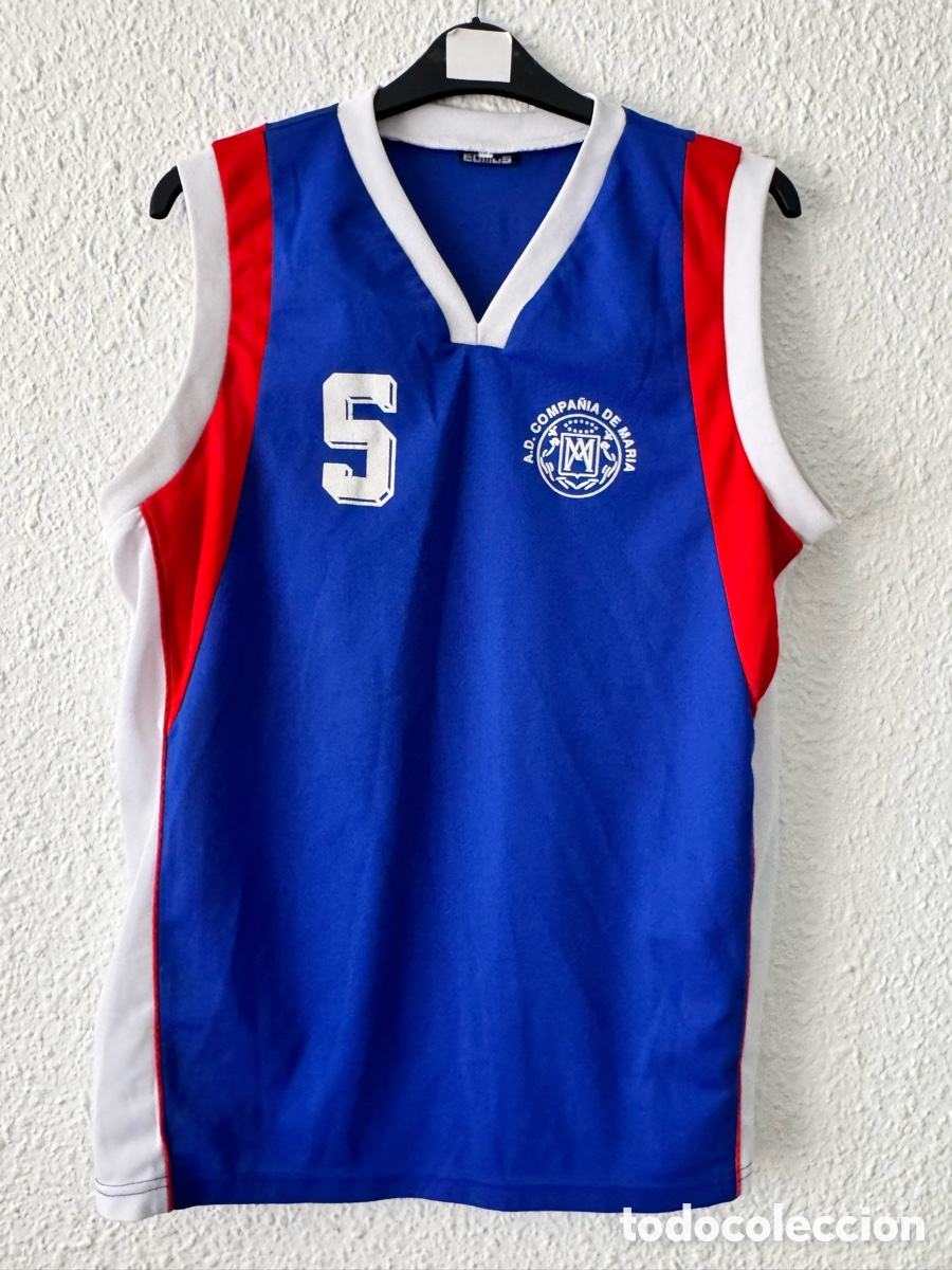 Collezionismo sportivo: Antigua Camiseta oficial de juego de la Agrupaci&oacute;n Deportiva A.D. TALLA -L-
