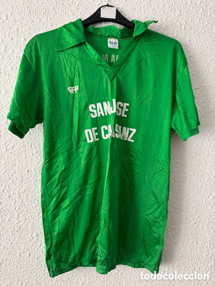 Sports collectibles: Antigua Camiseta deportiva Colegio San Jos&eacute; de Calasanz N&deg;10 TALLA -3-