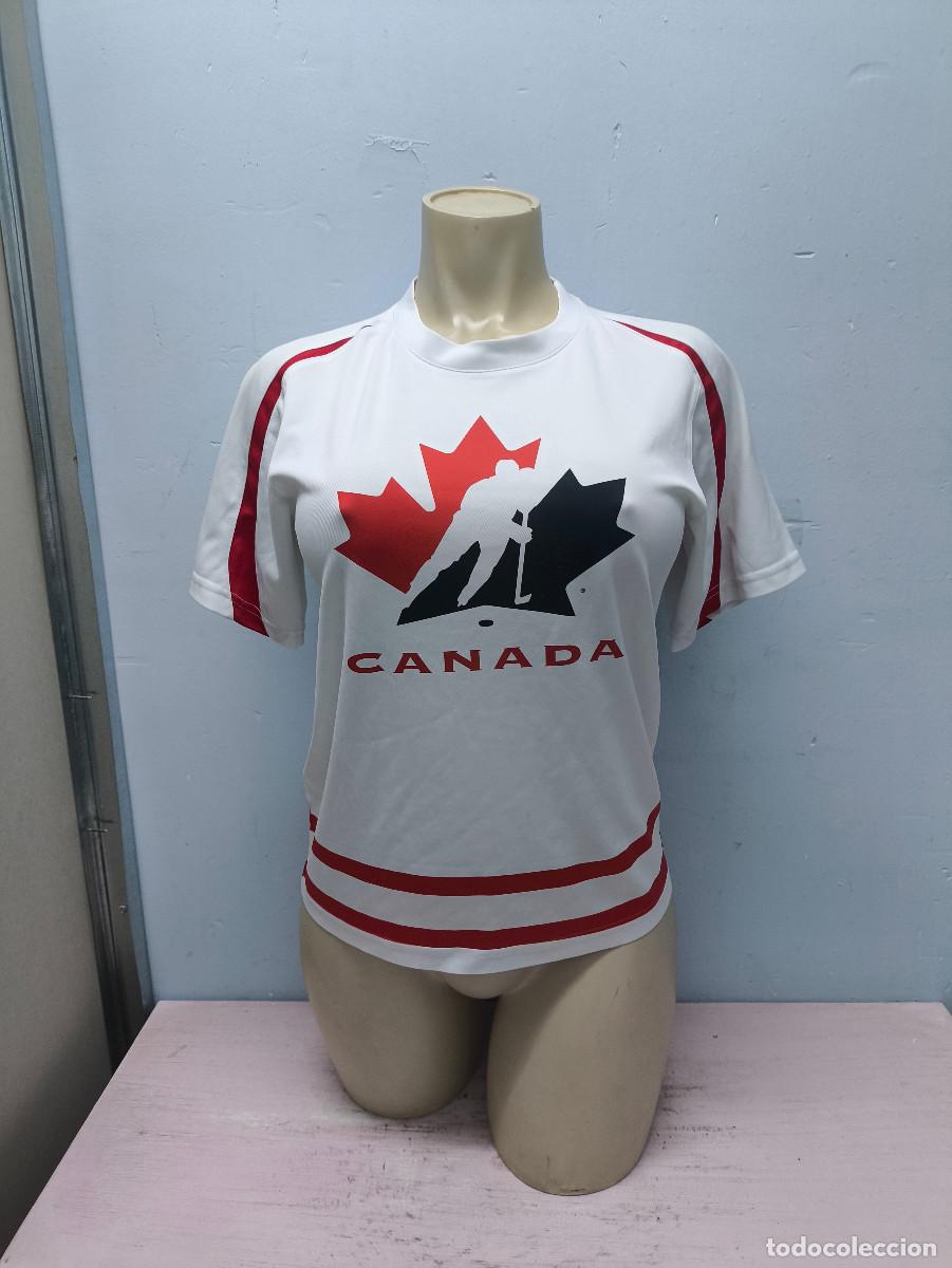 Coleccionismo deportivo: Canada Ice Hockey Hielo camiseta shirt lady girl shirt camiseta chica xs 49cts
