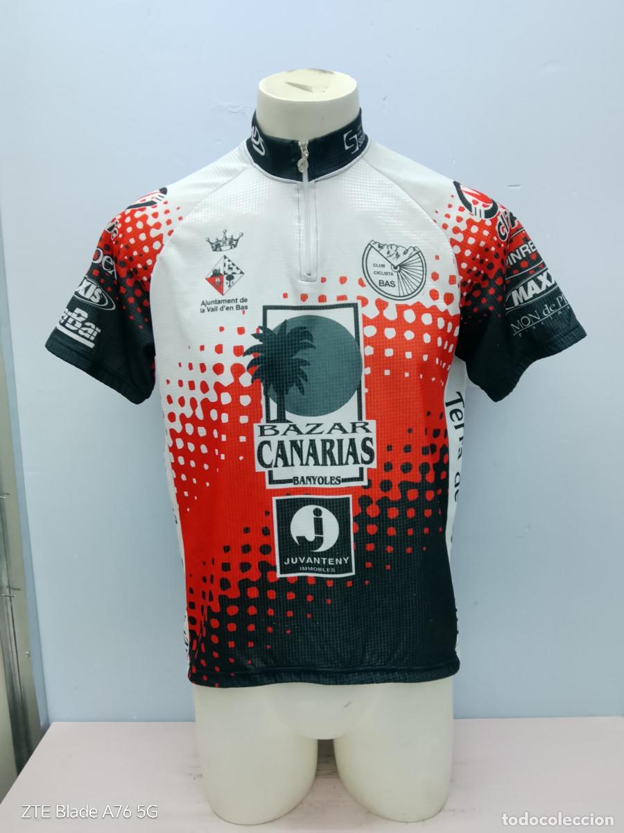Coleccionismo deportivo: Maillot ciclismo la Vall den Bas Catalunya mountain cycling jersey ciclista xl 60cts