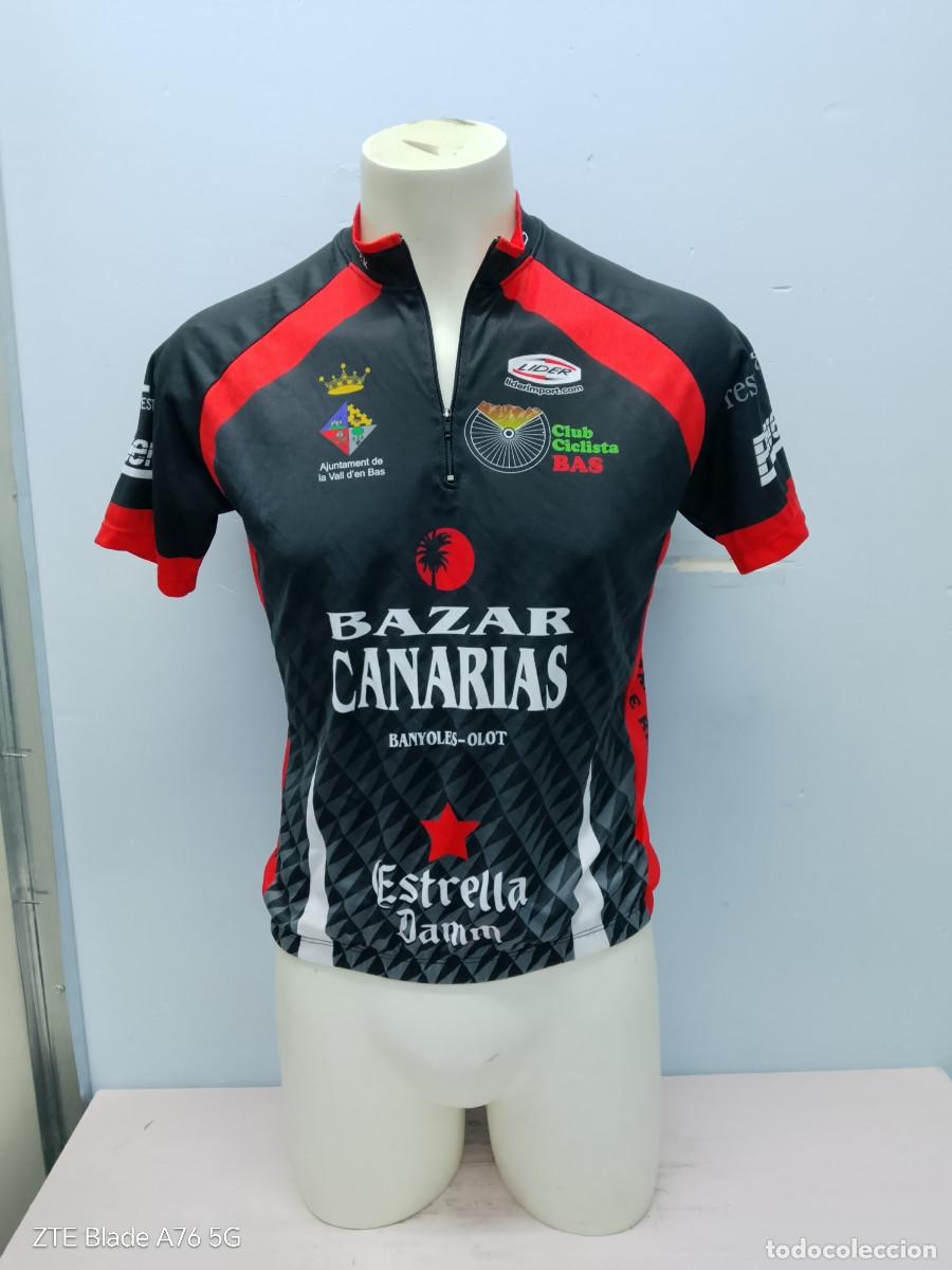 Coleccionismo deportivo: maillot de ciclismo oficial del Club Ciclista BAS catalunya mountain xl 54cts