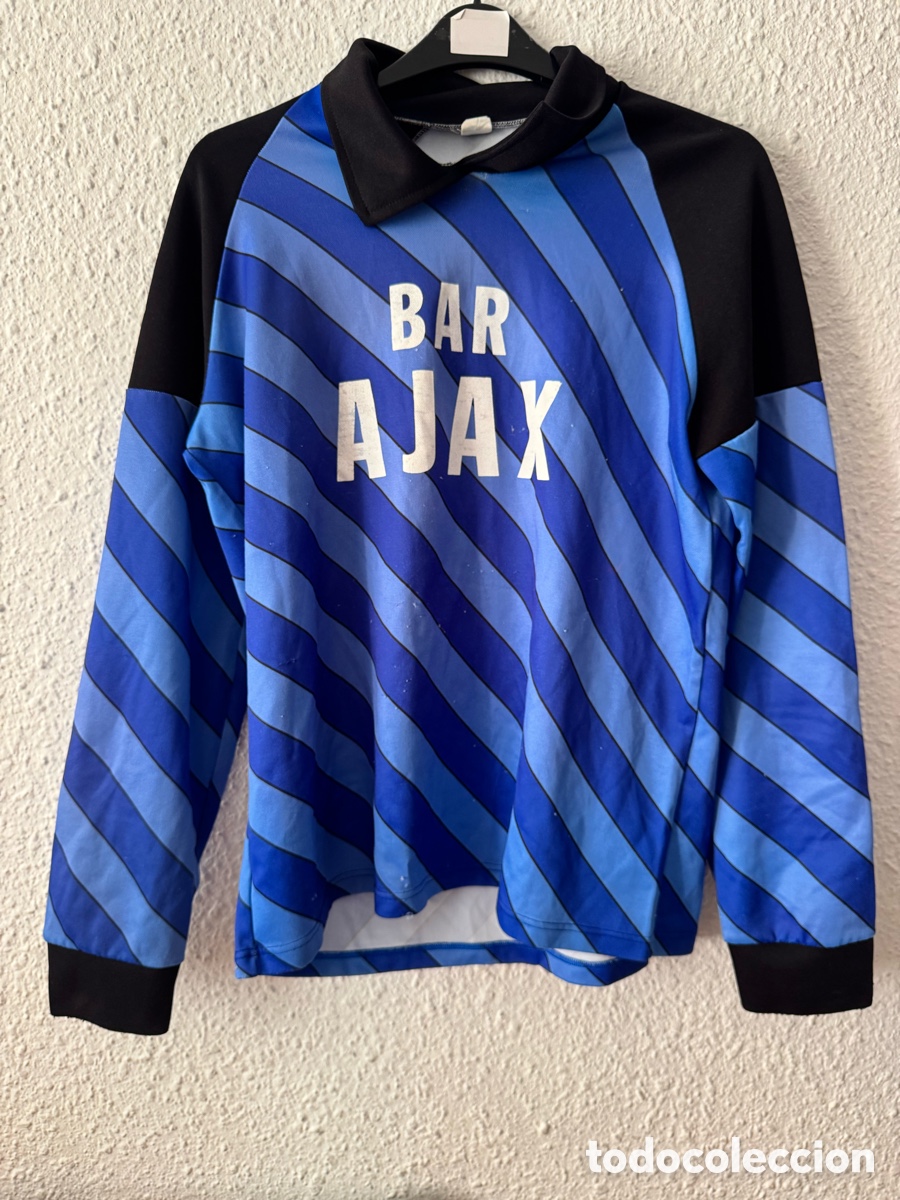 Collezionismo sportivo: Antigua Camiseta manga larga deportiva vintage Bar Ajax TALLA -10-