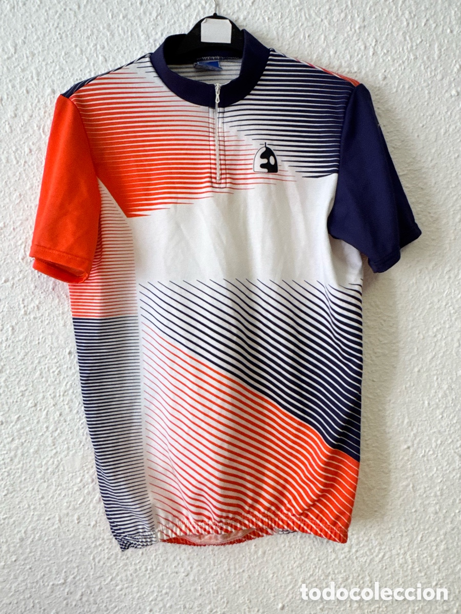 Sports collectibles: Antiguo maillot de ciclismo deportivo vintage TALLA -7- Kalenji