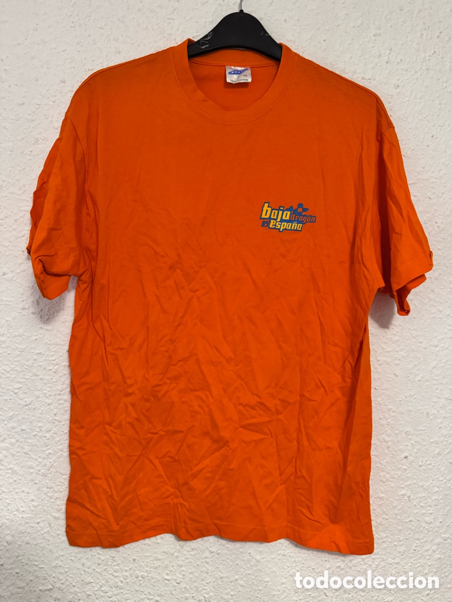 Sports collectibles: Antigua Camiseta deportiva vintage Baja Arag&oacute;n Espa&ntilde;a TALLA -XL-
