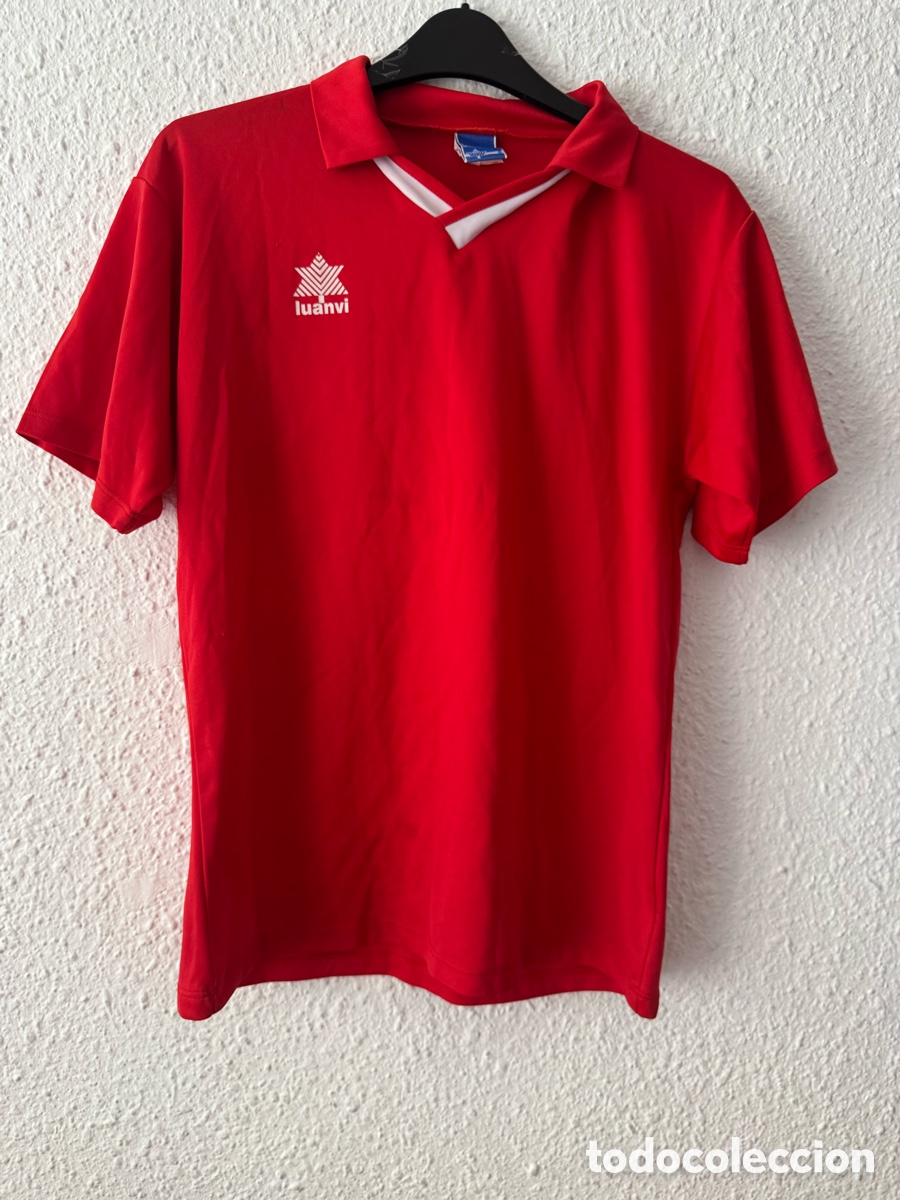 Sports collectibles: Antigua Camiseta deportiva Vintage N&deg;2 TALLA -M- Luanvi