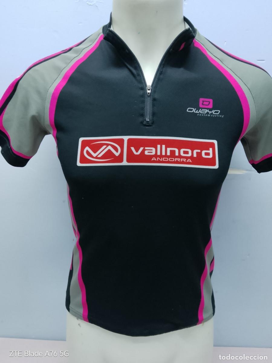 Coleccionismo deportivo: ciclismo Owayo Andorra cycling jersey maillot ciclista ciclismo Girl chica mujer S 48cts unisex