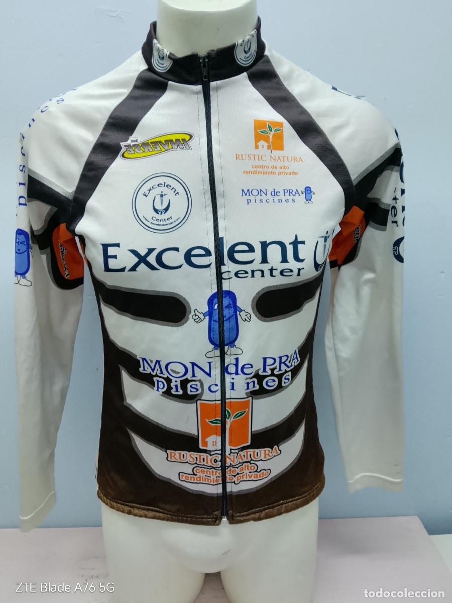 Coleccionismo deportivo: chaqueta de ciclismo t&eacute;cnica de manga larga Carretera catalunya L 56cts