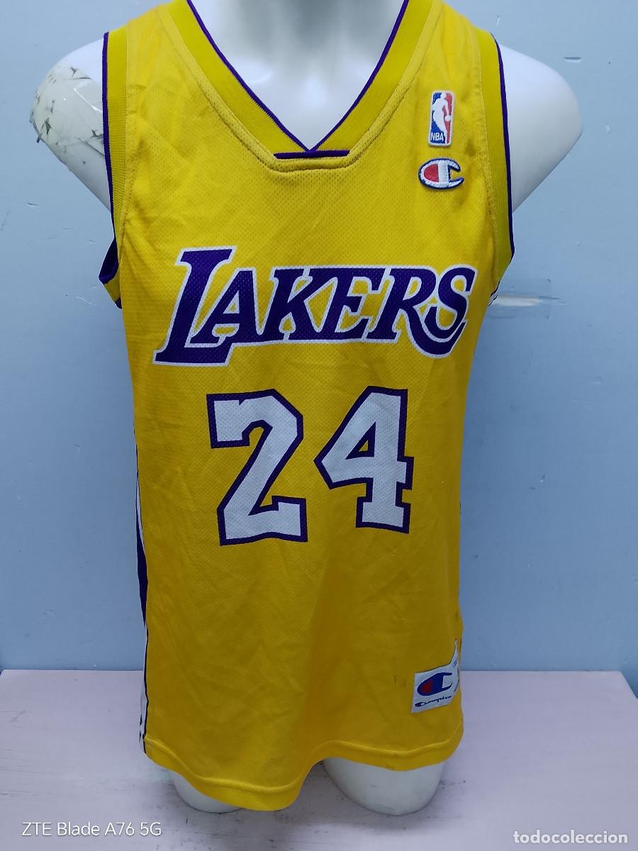 Coleccionismo deportivo: Kobe Bryant Lakers basketball basket camiseta shirt basquet M 58cts