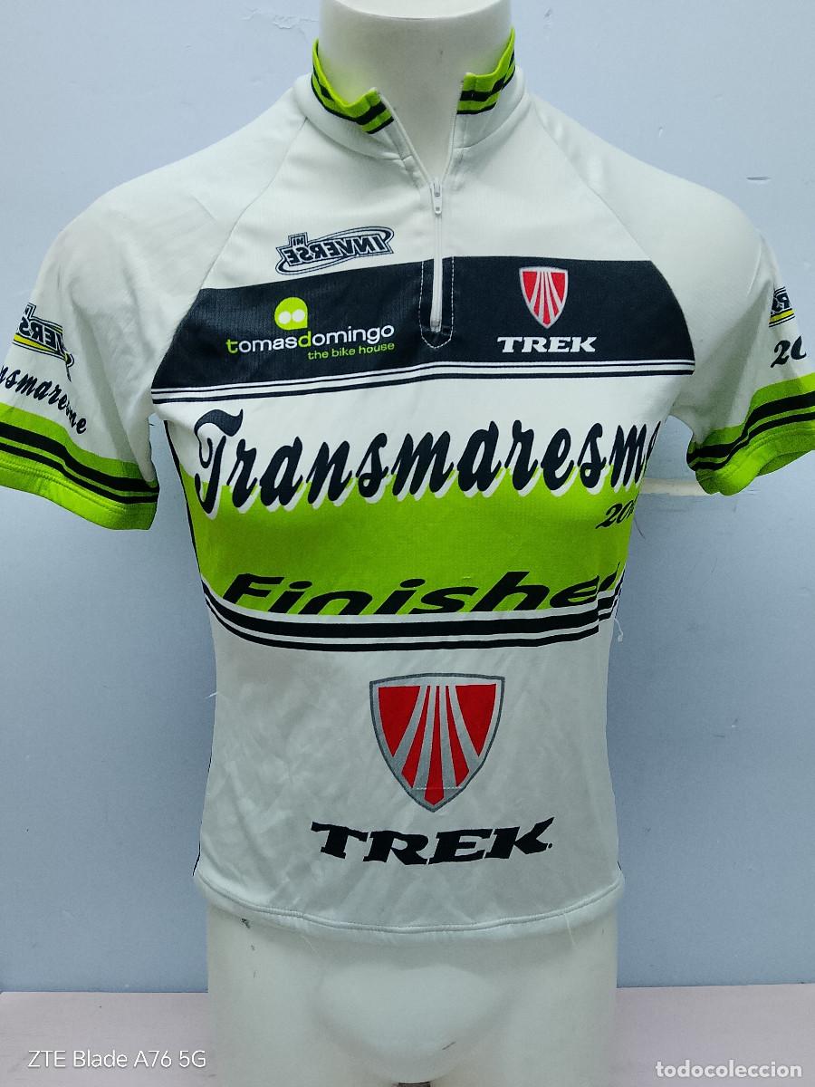 Coleccionismo deportivo: Trek Transmaresme finisher maillot ciclismo ciclista catalunya costa brava beach course 52cts M-L