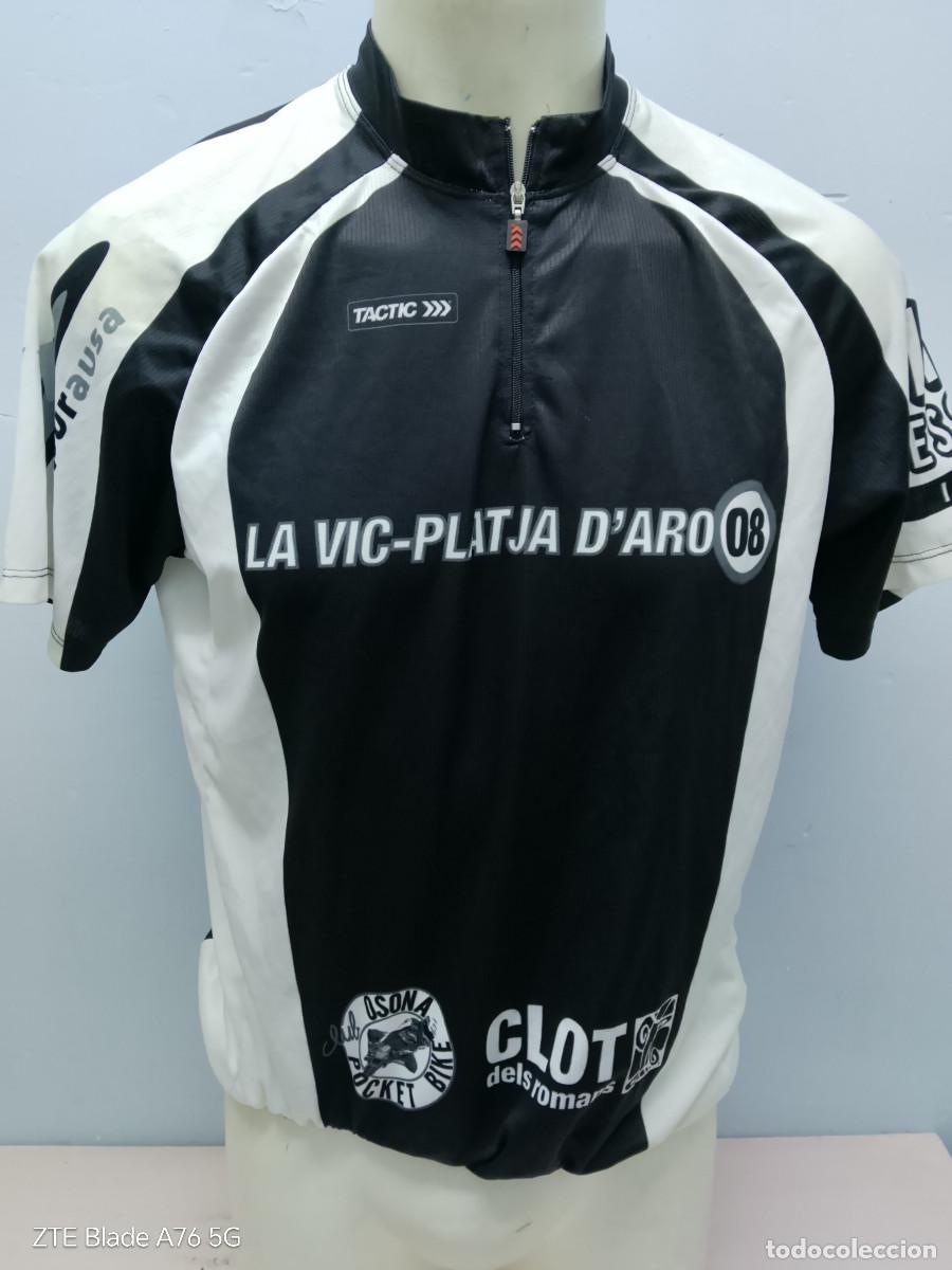 Coleccionismo deportivo: La Vic-Platja d'Aro 08 maillot ciclismo ciclista catalunya costa brava L 54cts