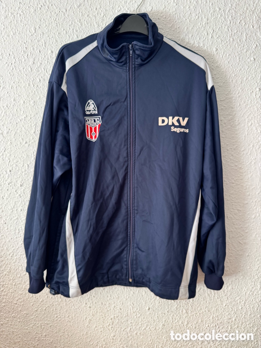 Sammelleidenschaft Sport: Antigua chaqueta deportiva sala 10 Zaragoza DKV Seguros TALLA -XXL- Austral