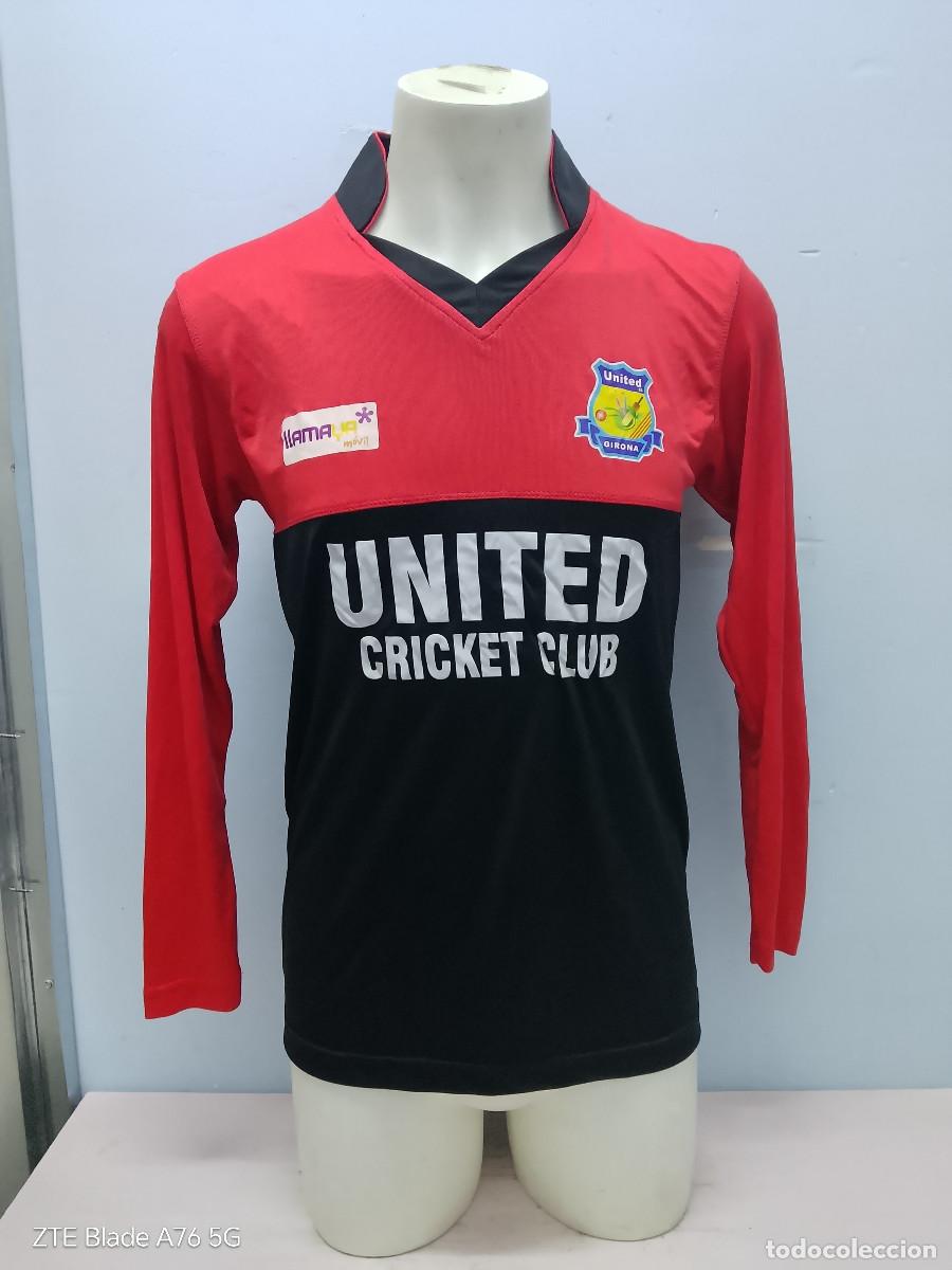 Coleccionismo deportivo: United CC Girona cricket club camiseta shirt catalunya match M
