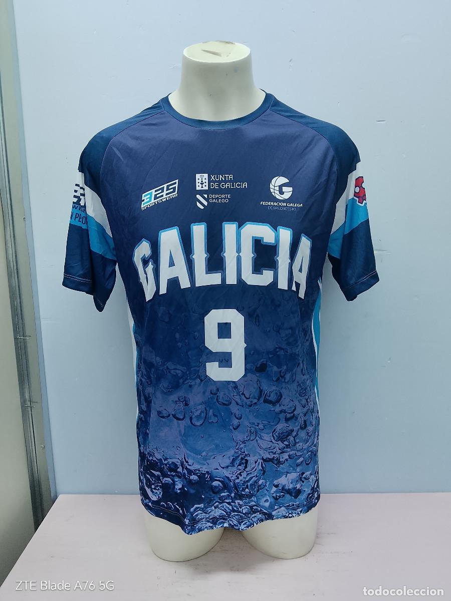 Coleccionismo deportivo: Galicia Basket Gallego basquet camiseta shirt basketball match worn L 66cts