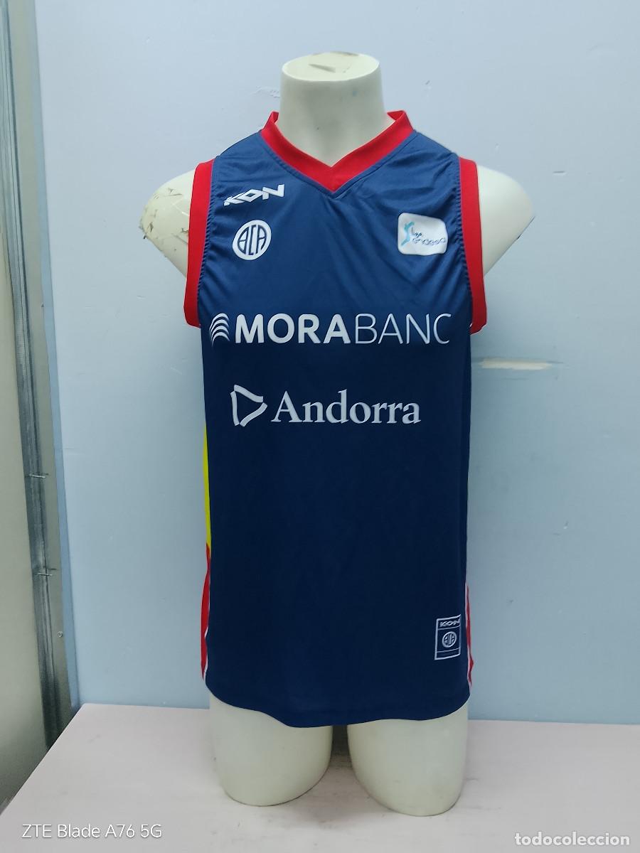 Sports collectibles: MoraBanc Andorra camiseta shirt basketball basket basquet shirt s 54cts