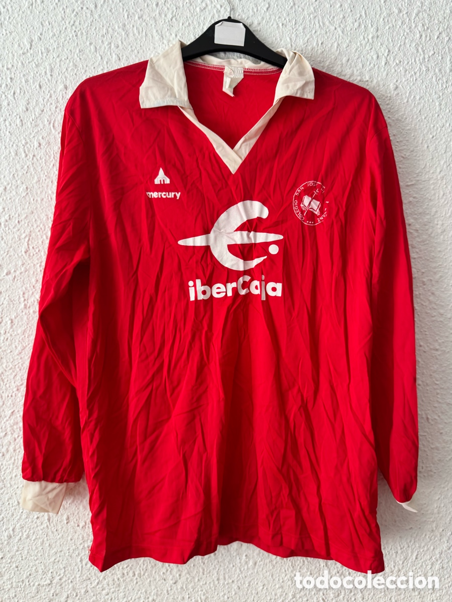 Coleccionismo deportivo: Antigua Camiseta deportiva manga larga vintage Ibercaja TALLA -M- Mercury