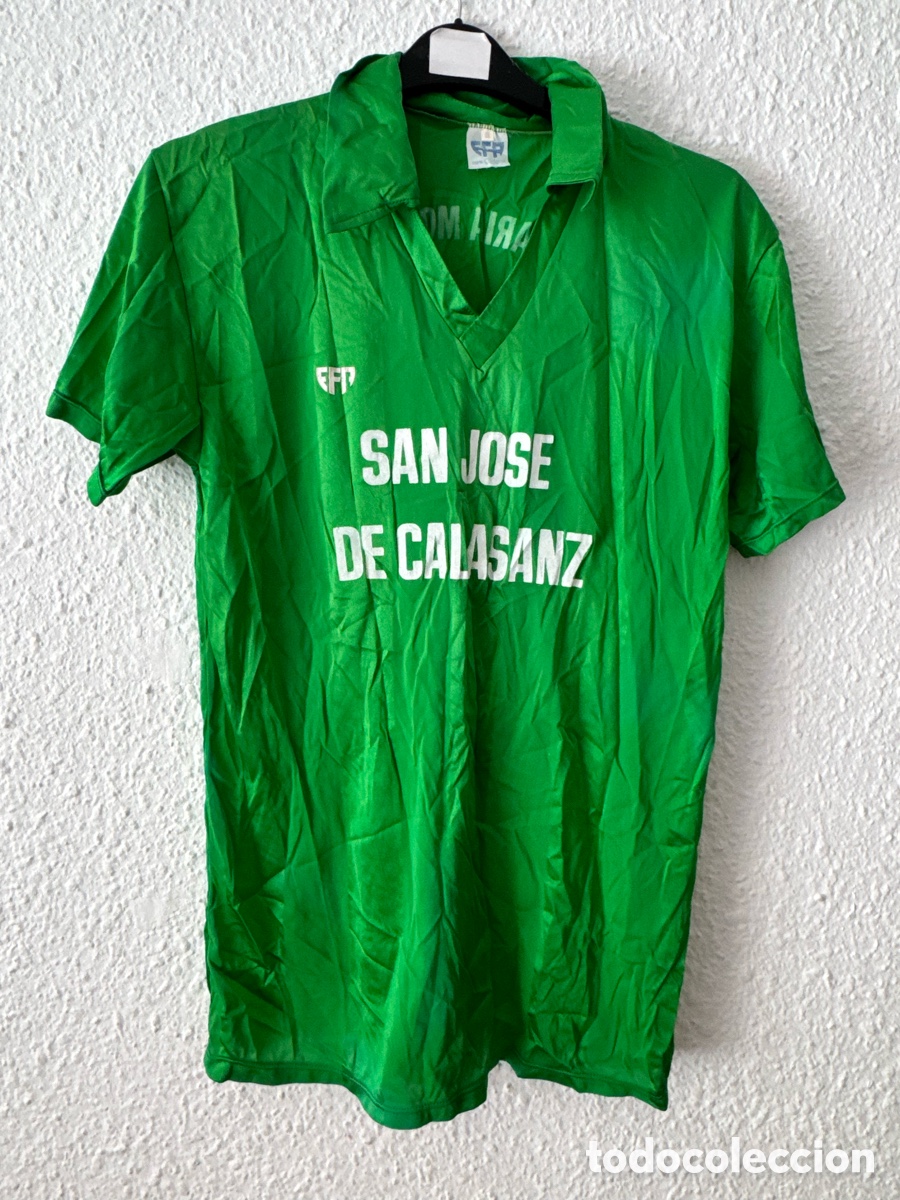 Coleccionismo deportivo: Antigua Camiseta deportiva vintage Colegio San Jos&eacute; de Calasanz N&deg;8 TALLA -3-
