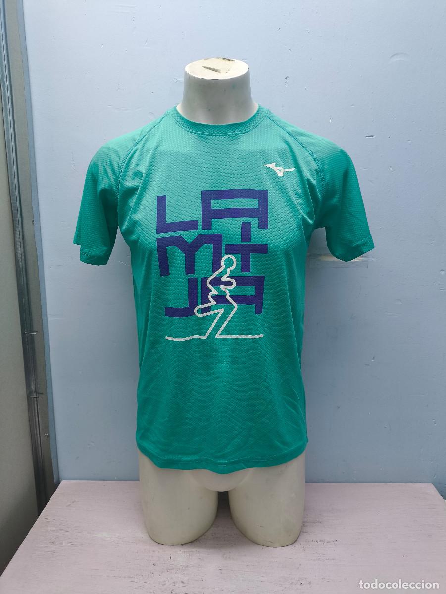 Collectionnisme sportif: camiseta t&eacute;cnica running Mizuno atletismo shirt running M 55cts athletics