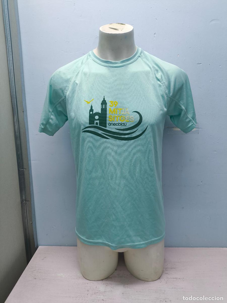 Collectionnisme sportif: Mitja Marat&oacute; de Sitges atletismo camiseta running shirt athletics L 56cts