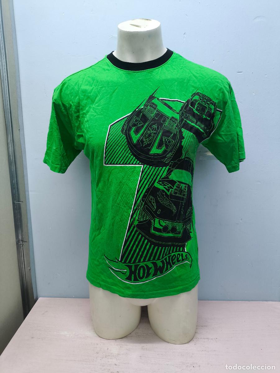 Coleccionismo deportivo: Hot Wheels camiseta shirt cars play 55cts S